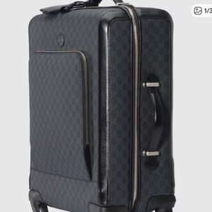 GUCCI GG Black Small Cabin Carry On Luggage